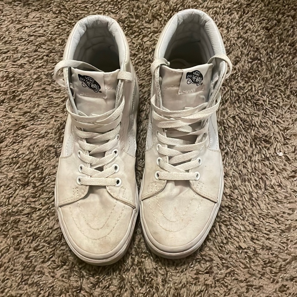 WOMENS WHITE VANS